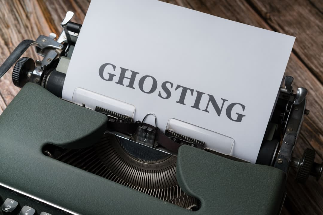 How To Let Go After Being Ghosted