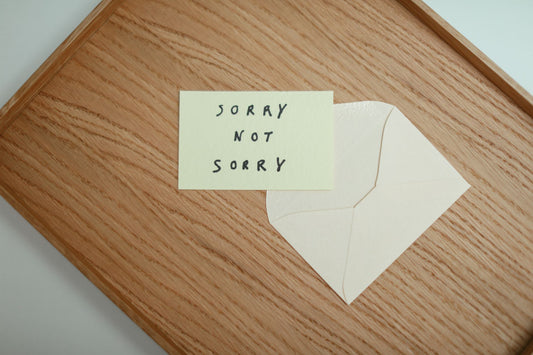 Psychology Behind Saying Sorry
