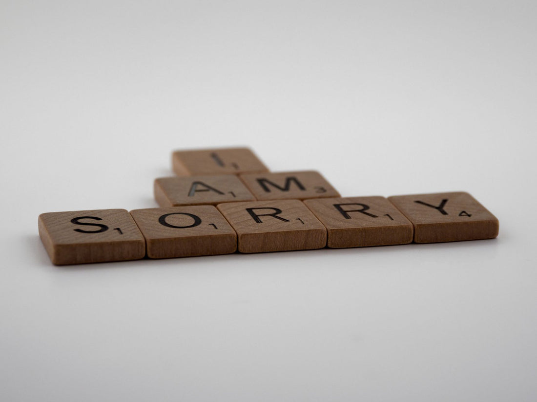 What To Say Apologizing