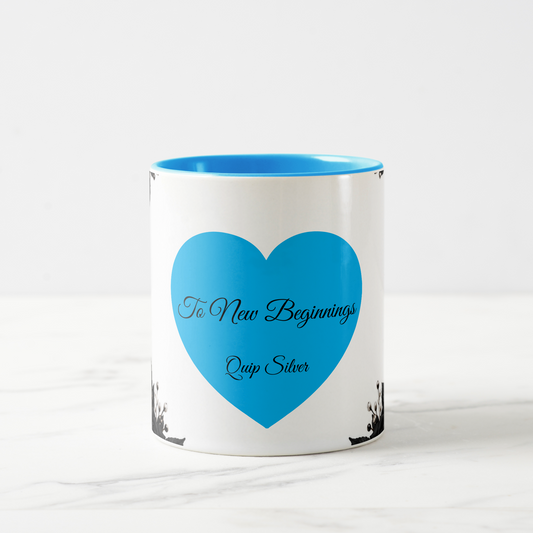 Blue Mug: To New Beginnings