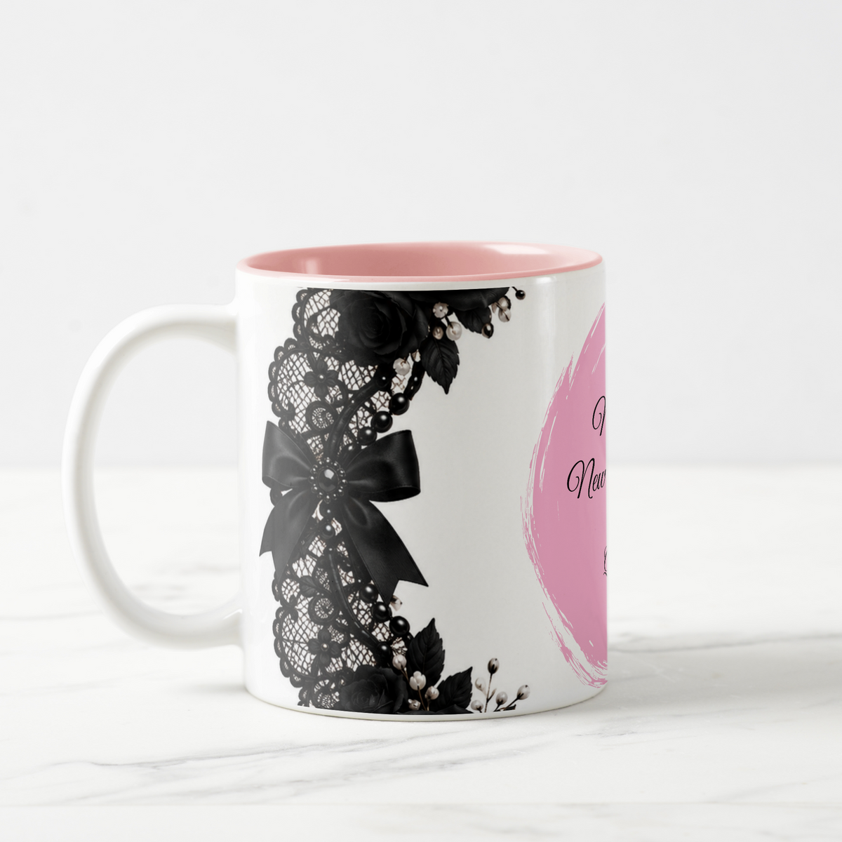 Pink Mug: New Day New Opportunities