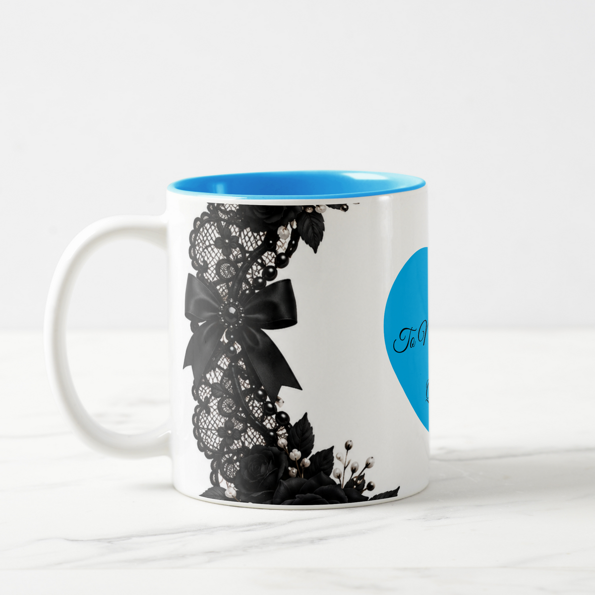 Blue Mug: To New Beginnings