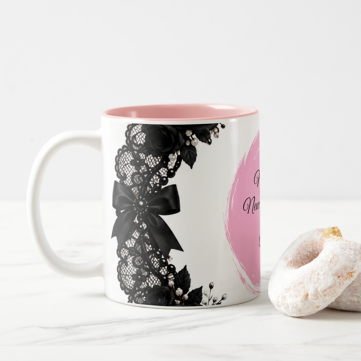 Pink Mug: New Day New Opportunities